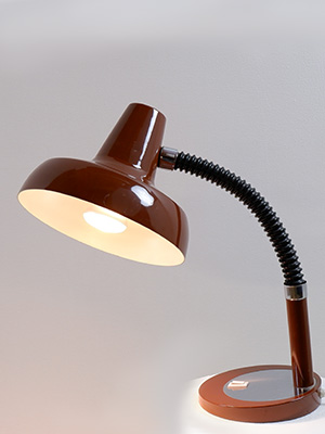 Brown Vintage Desk Lamp 55concept, Vintage Desk Lamps