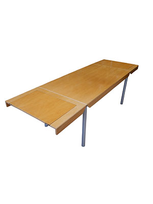 Jaren 80 uitschuifbare eettafel