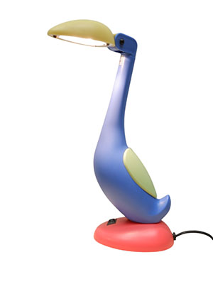 Vintage Pingouin table lamp, 1980s